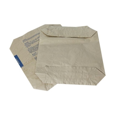 sacos de papel químicos de Multiwall Kraft do material de 20kg 25kg biodegradáveis