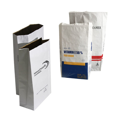 Embalagem em bolsas de papel kraft forte Tecnologia de impressão flexível personalizada