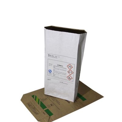 Sacos de papel industriais multipares eficientes com impressão flexível