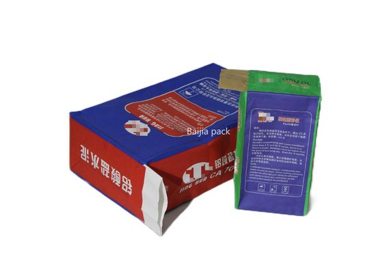 Sacos de papel industriais de parede múltipla reutilizáveis duráveis para transporte de carga pesada