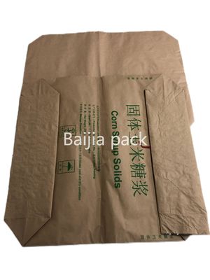 Sacos de papel industrial de qualidade alimentar para embalagens ecológicas