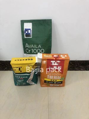Sacos de papel Kraft de parede múltipla personalizados