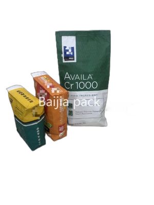 Sacos de papel kraft multiparede impermeáveis Impressão personalizável Disponível