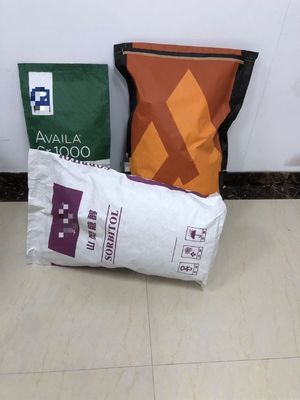 Sacos de papel de 20 kg com fundo de pinça com capacidade aceitar personalizado e fechamento