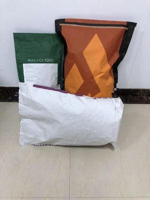 Seleção de capacidade para customização de sacos de papel de fundo de pinça branca