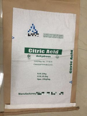 Impressão personalizada Sacos de papel de costura de 20 kg para embalagens