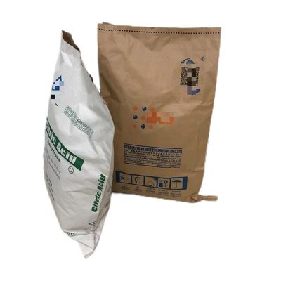 Materiais de construção Embalagens Sacos de papel de parede múltipla de boca aberta costurados