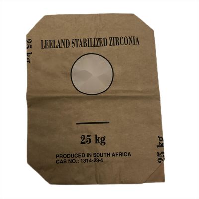 Sacos de papel kraft de parede múltipla excelentes comuns Embalagem industrial 25 kg