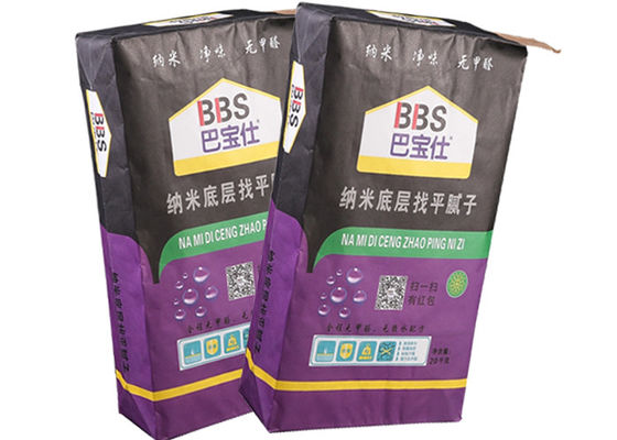 Capacidade Eco reusável dos sacos de papel industriais do material de construção grande amigável