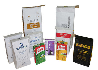A válvula customizável move o calor - rolamento forte selado da carga dos sacos de papel 20kg 25kg 50kg