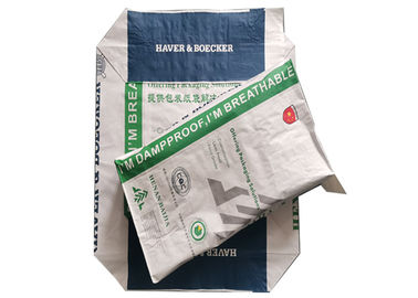Os sacos de papel agrícolas de Multiwall Kraft abrem a boca para a colheita de empacotamento do cimento