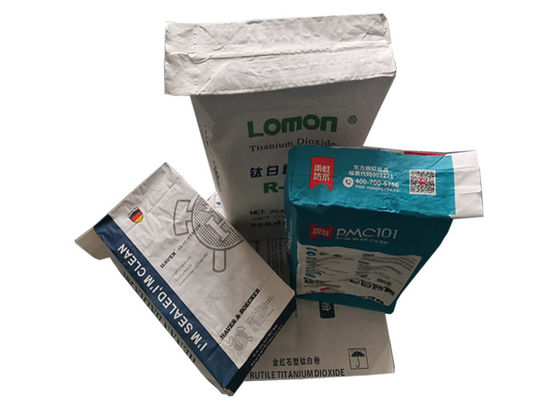 Desempenho personalizado do estábulo do projeto dos sacos de papel estabilidade alta Multilayer inferior quadrada