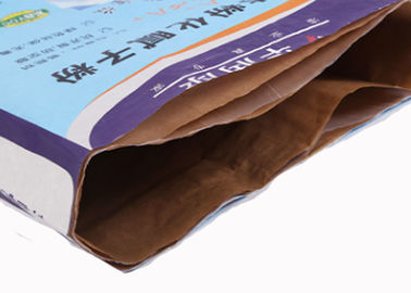 Sacos de papel abertos costurados farmácia da boca 60g Multiwall