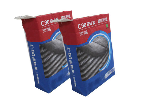 Grande saco da válvula do pó da massa de vidraceiro dos sacos de papel da grande capacidade 70g/m2 Multiwall Kraft do tamanho