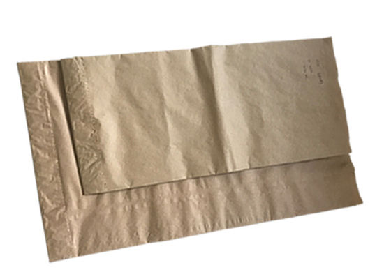 sacos de papel abertos da boca 60g-120g/M2 para o cimento que empacota a boca trapezoidalmente