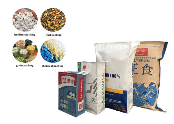 Umidade reciclável personalizada - saco de papel da embalagem do material de construção do saco da válvula da prova