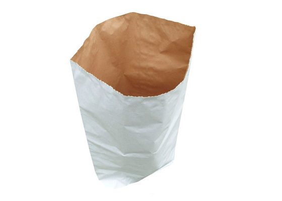sacos de papel de embalagem reciclados sacos de papel do arroz de 25kg Brown Multiwall