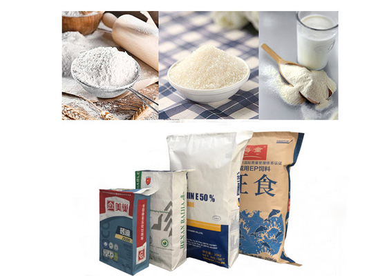 25kgs 50kgs colou sacos de empacotamento do PE da alimentação do animal de estimação dos sacos de papel de Multiwall da válvula