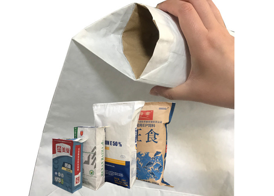 Flexo que imprime o absorvente líquido colado químico do derramamento dos sacos de papel de Multiwall da válvula