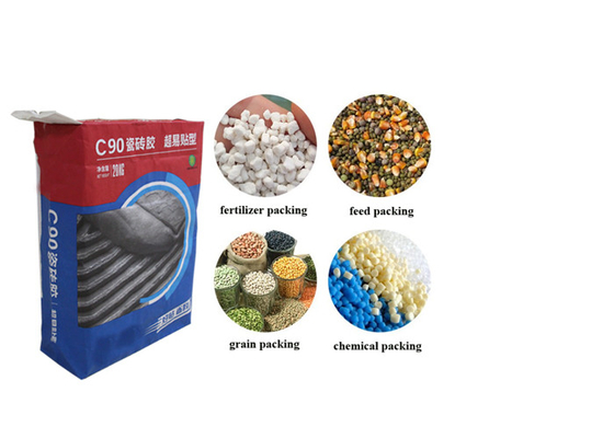 Sacos de papel colados químicos 15kg impresso feito sob encomenda 20kg de Multiwall da válvula