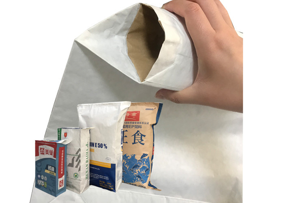 Saco de empacotamento de papel absorvente impresso feito sob encomenda 15kg 20kg do derramamento líquido