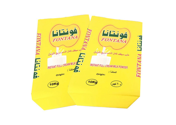 Aceito saco de papel industrial personalizado 25 kg 3 camadas forrado com PE multiparede kraft