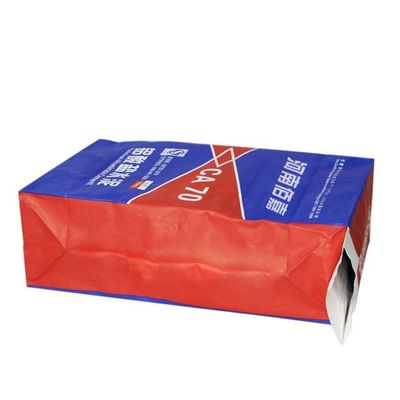 Sacos de embalagem de papel kraft impresso personalizado e durável até 7 cores Resistente ao pó