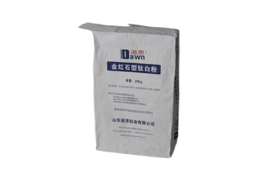 Aceitar sacos de embalagem de papel industrial personalizados 25kg com válvula