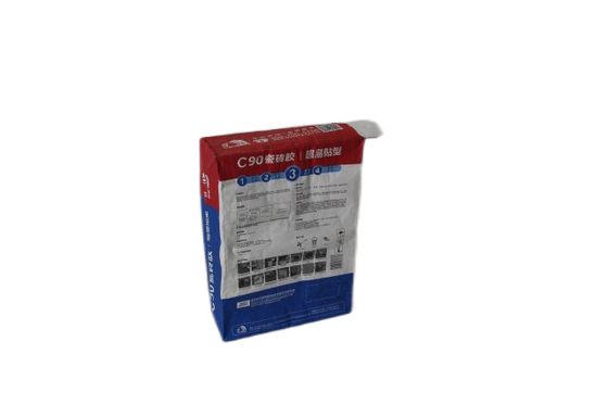 Sacos de válvulas de papel de 25 kg Solução de embalagem de alta resistência durável personalizada
