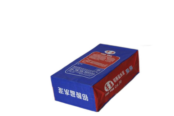 o cimento da embalagem de 25kg 50kg Kraft ensaca Waterproofing de papel do saco da válvula