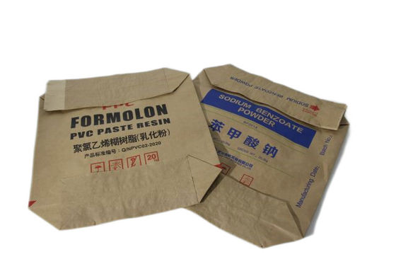 o cimento da embalagem de 25kg 50kg Kraft ensaca Waterproofing de papel do saco da válvula