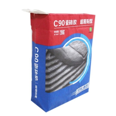 20kg 25kg 50kg Sacos de válvula colados industriais Embalagem de papel de cimento