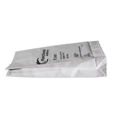 calor da resistência de desgaste 3Layers de 20kg 25kg - abertura selada do bolso do trapézio dos sacos de papel
