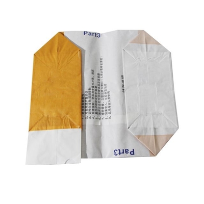 Sacos de papel multifoliados ecológicos com válvula colada à prova d'água