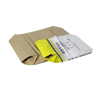 Impressão flexográfica de sacos de papel multicamada com válvula colada para pós de polímero dispersível