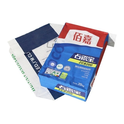 Impressão flexográfica de sacos de papel multicamada com válvula colada para pós de polímero dispersível