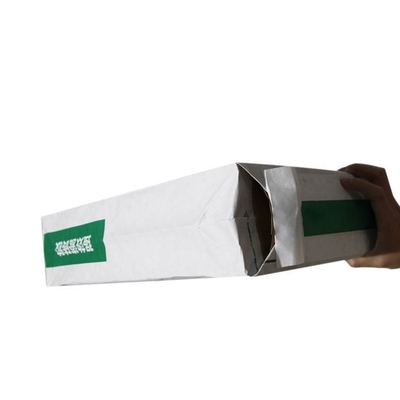 sacos de papel químicos de Multiwall Kraft do material de 20kg 25kg biodegradáveis