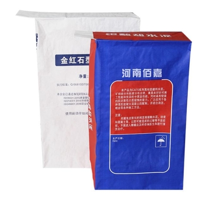 Sacos de papel colados feitos sob encomenda de Multiwall da válvula para a farinha que empacota 5Kg 10kg 20kg 25kg