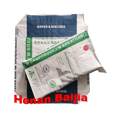 Sacos de pó recicláveis colados padrão do leite dos sacos de papel de Multiwall da válvula do PBF