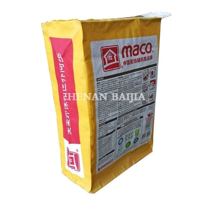 o saco de papel 20kg 25kg de 25kg Kraft personalizou o saco da embalagem da farinha do papel de embalagem