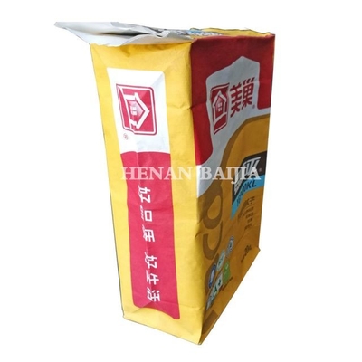 Saco de papel do saco 25kg do cimento do papel de embalagem da cor de CMYK de múltiplos propósitos