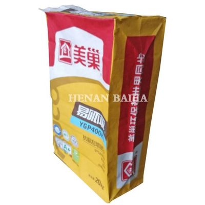 O OEM do saco da válvula do pacote da farinha do papel de embalagem do almofariz de 25 quilogramas aceitou