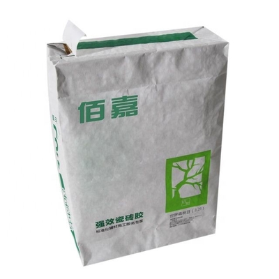 Sacos de papel colados amigáveis de Multiwall da válvula de Eco impermeáveis para o pó de leite