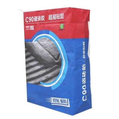 saco da válvula do papel de embalagem de 95gsm duas camadas semi elásticos