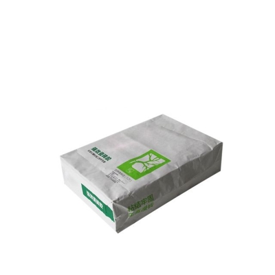 O saco 50kg do cimento do papel de embalagem aceita a cor feita sob encomenda