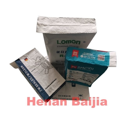 Flexo que imprime sacos de papel colados de Multiwall da válvula para partículas do pinho