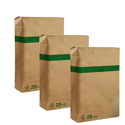 2Ply 3Ply colou sacos de papel Eco inodoro biodegradável de Multiwall da válvula amigável