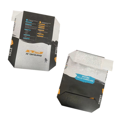 Flexo que imprime o filme colado químico do PE dos sacos de papel de Multiwall da válvula 2 camadas