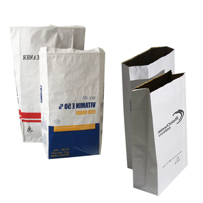 Bolsas de papel kraft de parede múltipla de espessura personalizada com alça