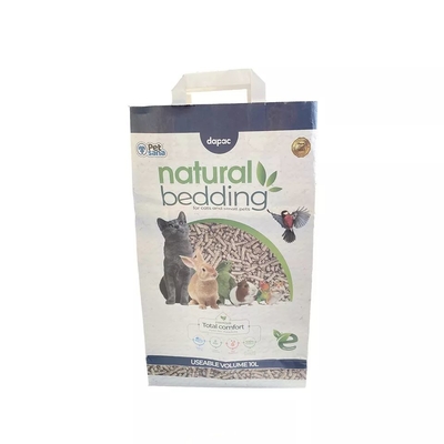 Saco 3kg 5kg 20kg 7lb 15lb 20lb 25lb de Cat Litter Bag Kraft Paper do Bentonite do OEM